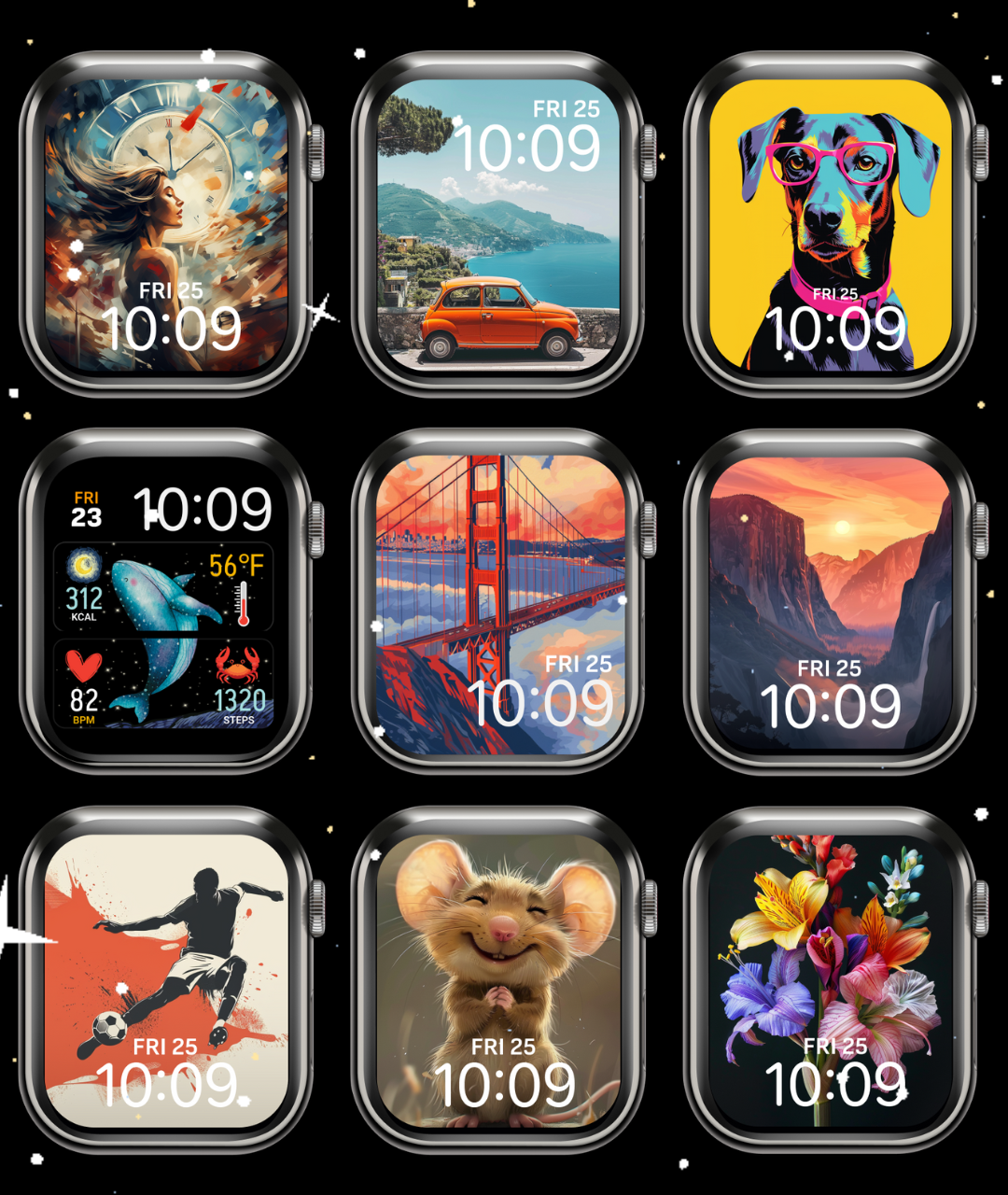 Premium Watch Face Design 2